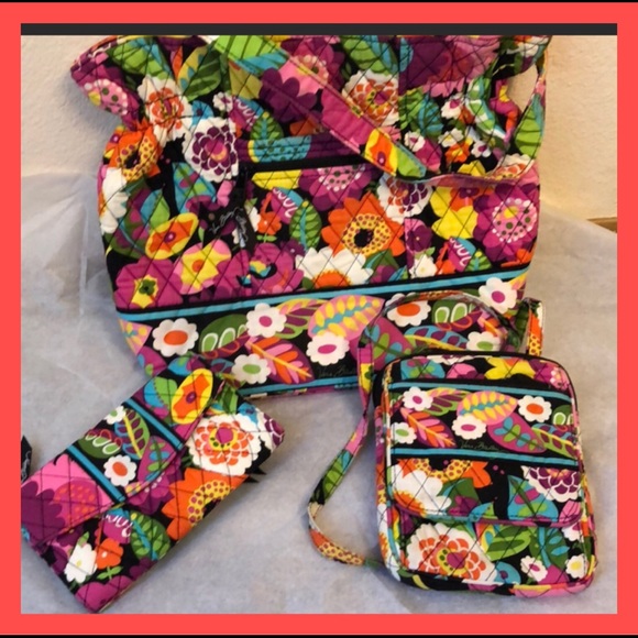 Vera Bradley Handbags - Vera Bradley set of 3‼️